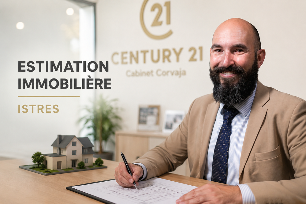 Arnaud Corvaja réalisant une estimation immobilière à Istres pour déterminer la valeur d'une maison ou d'un appartement en 2026.