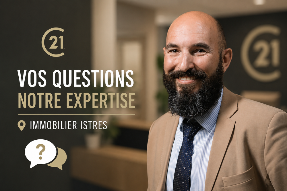 Arnaud Corvaja, directeur de Century 21 Cabinet Corvaja à Istres, apporte son expertise sur la vente, l'achat, l'estimation immobilière, les délais de vente et les bonnes pratiques pour réussir son projet immobilier dans le secteur d'Istres.