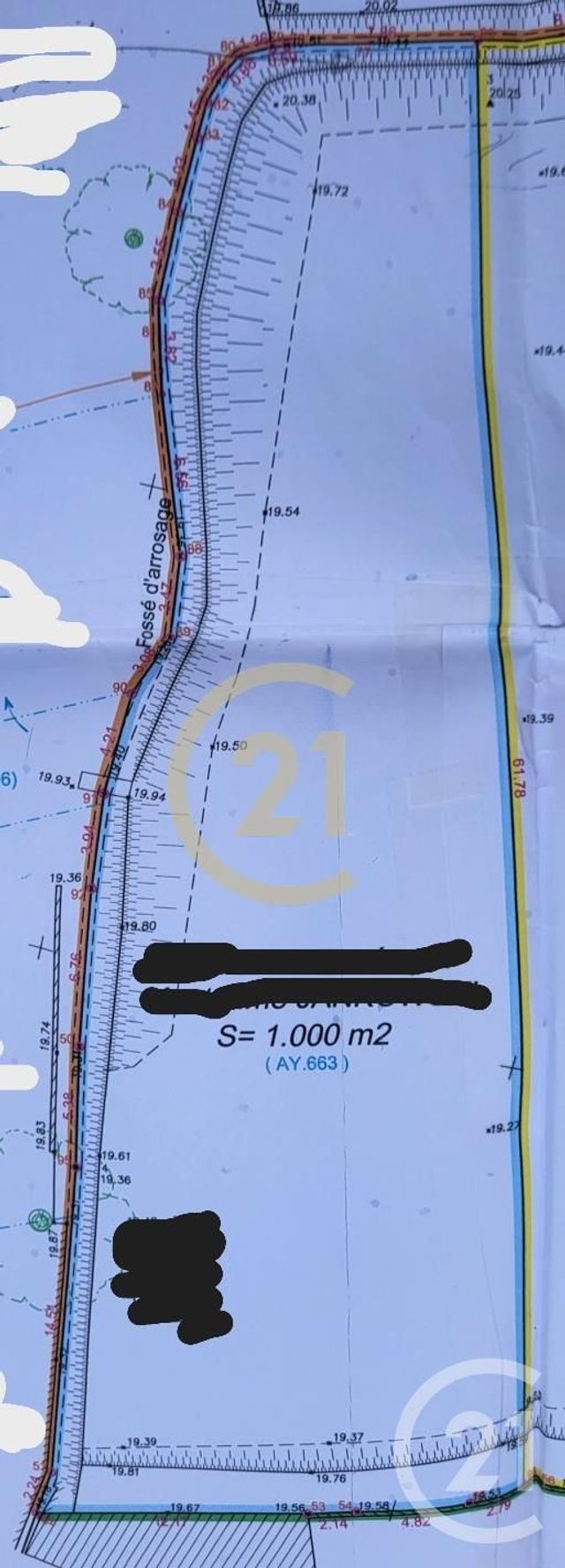 terrain à vendre - 1000.0 m2 - ISTRES - 13 - PROVENCE-ALPES-COTE-D-AZUR - Century 21 Cabinet Corvaja